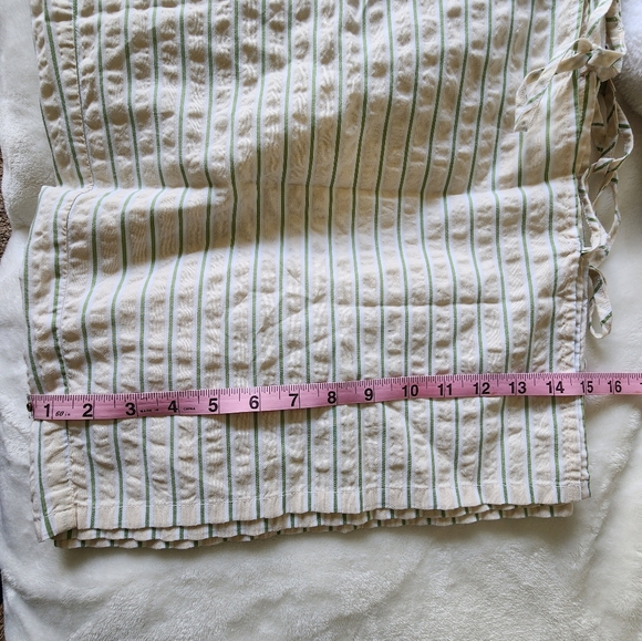 Aerie Off Duty Seersucker Side Tie Trouser PJ Pant - Picture 9 of 9